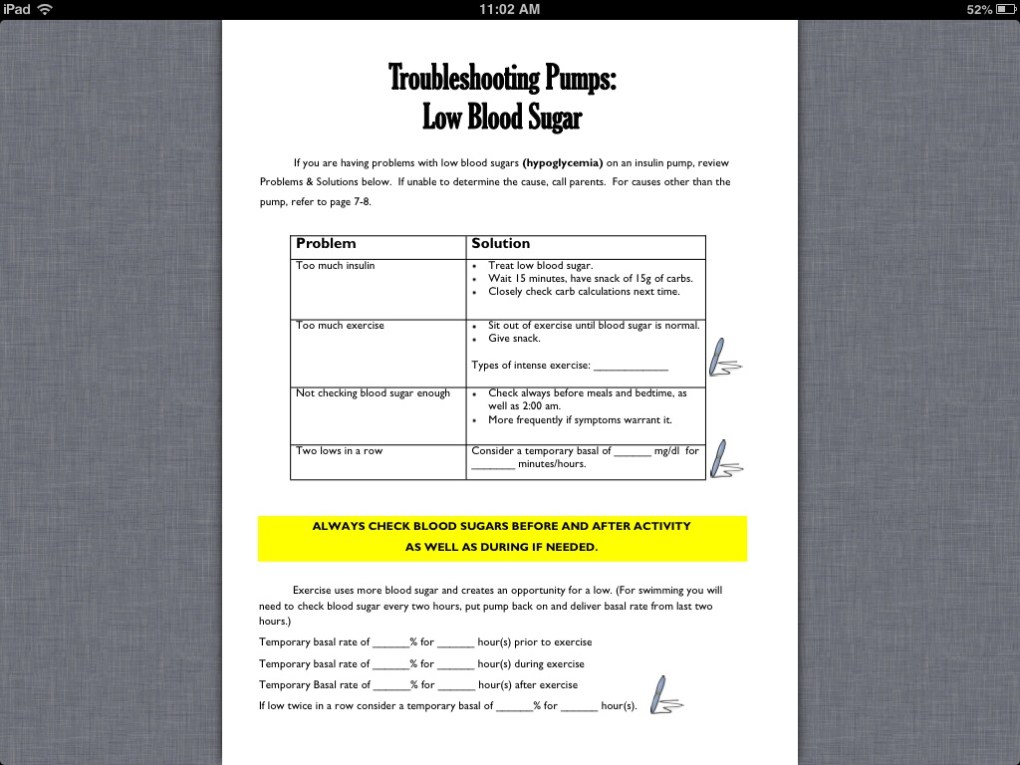 Troubleshooting pumps page